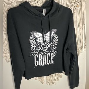 Cropped hoodie - xl